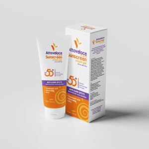 Home attoveloce white sunscreen gel cream